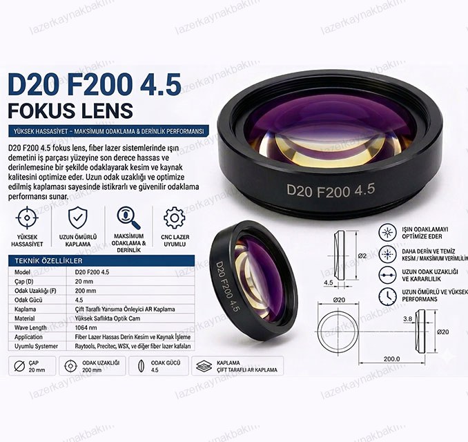 D20 F200 4.5 Focus Lens
